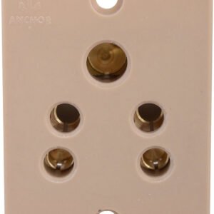ANCHOR 50279 Penta 2 in 1 6 A Five Pin Socket( PACK OF 20)