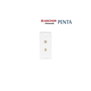 Anchor Penta 6A 2 Pin White Socket, 38331 (Pack of 20)